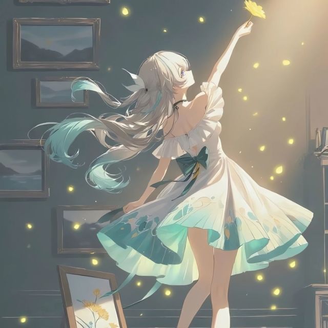 夏夜流萤